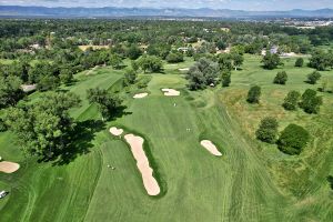 Cherry Hills 3rd Fairway Aerial